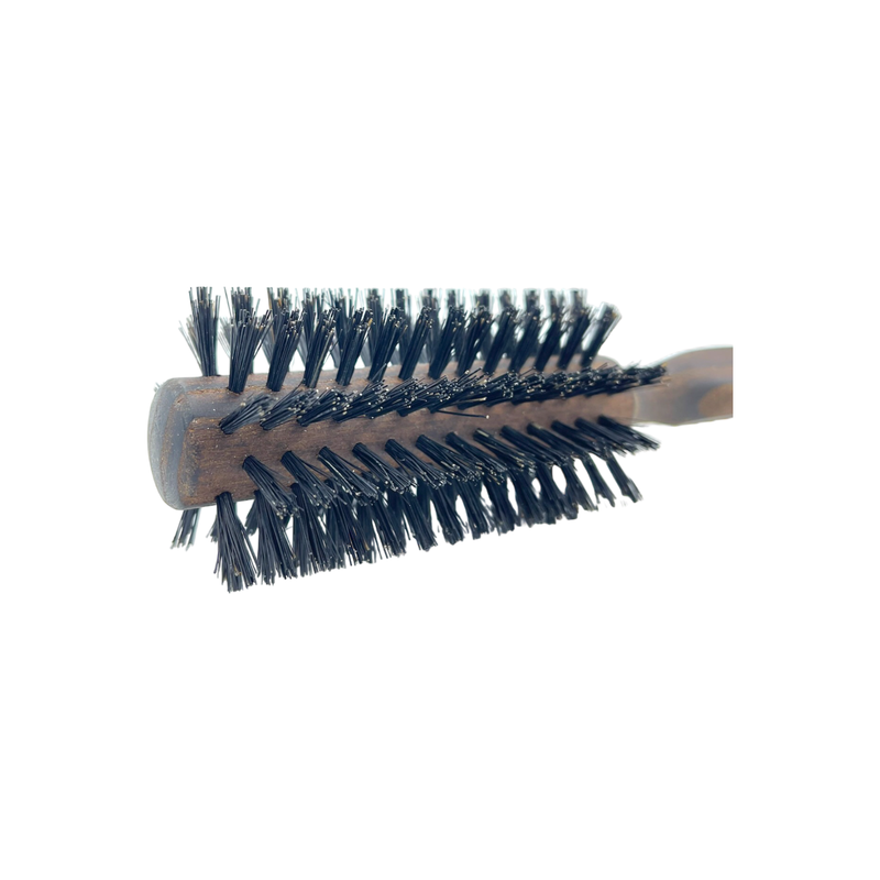 Dural Dural Thermo Ash Wood 10 rows round hair brush with boar bristles Hair Brush