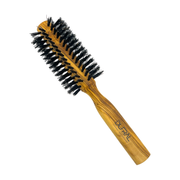 Dural Dural Olive wood round hair brush with boar bristles - 10 rows Hair Brush