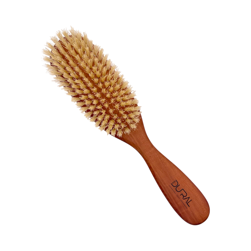 Dural Dural Pear Wood big oval hair brush with natural bristles Hair Brush