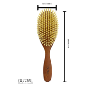 Dural Dural Pear Wood hair brush with light natural bristles - 10 rows Hair Brush