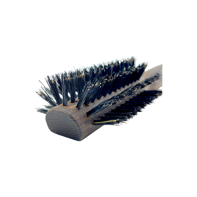 Dural Dural Thermo ash wood half round hair brush with boar bristles - 8 rows Hair Brush