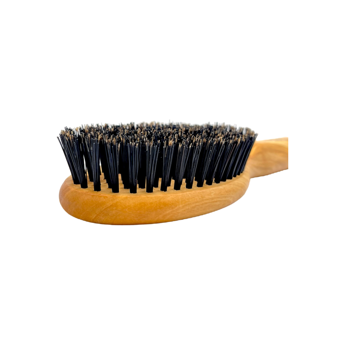 Dural Olive wood boar bristles hair brush - 9 rows