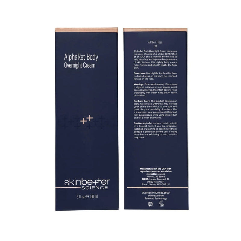 Nava Beauty Skinbetter AlphaRet Body Overnight Cream 150 mL Health & Beauty Dark Slate Gray