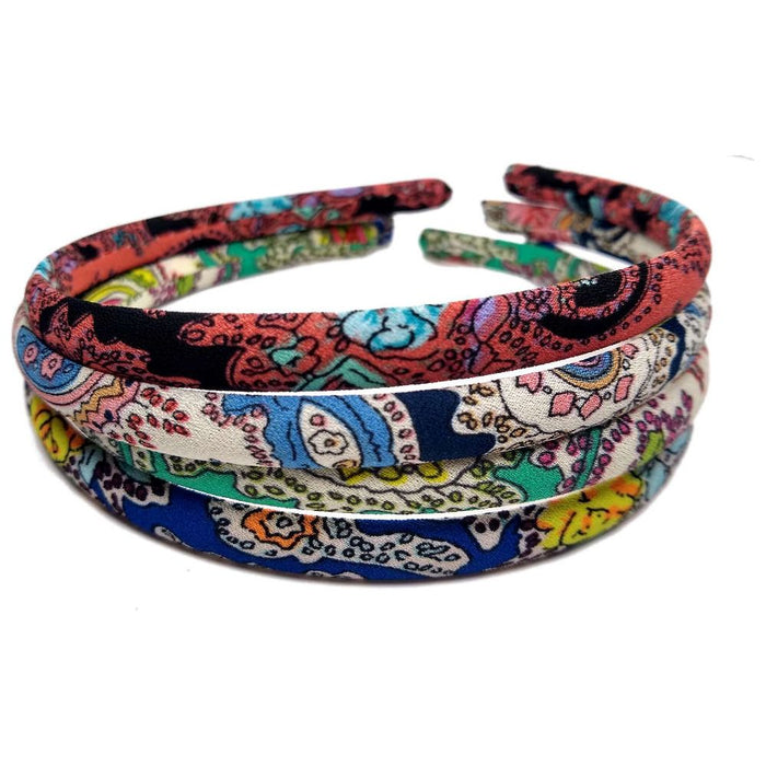 Threddies Skinny Paisley Headbands // Clearance