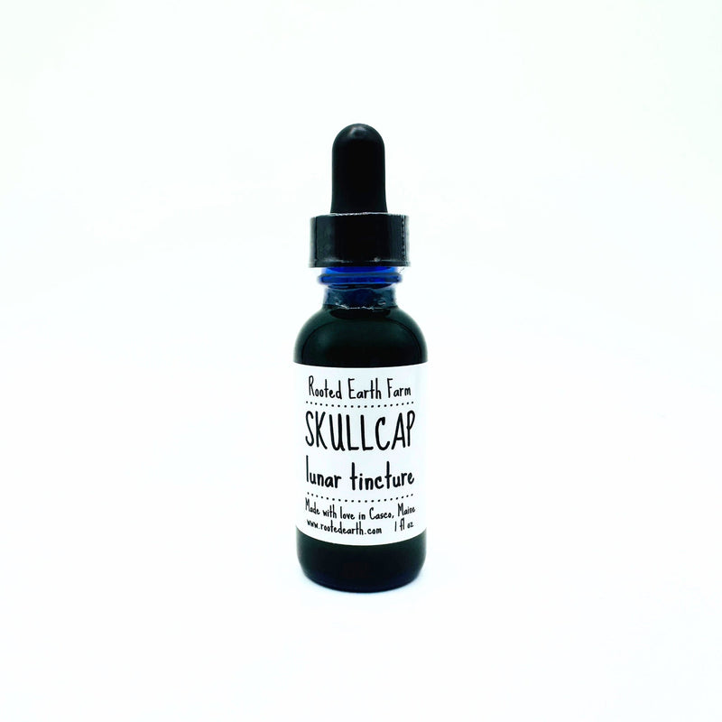 Rooted Earth Farm + Apothecary Skullcap Tincture Tinctures + Capsules