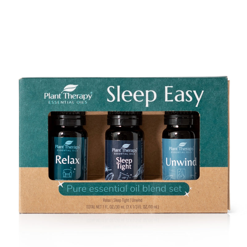 Plant Therapy Sleep Easy Essential Oil Blend Set Essential Oil