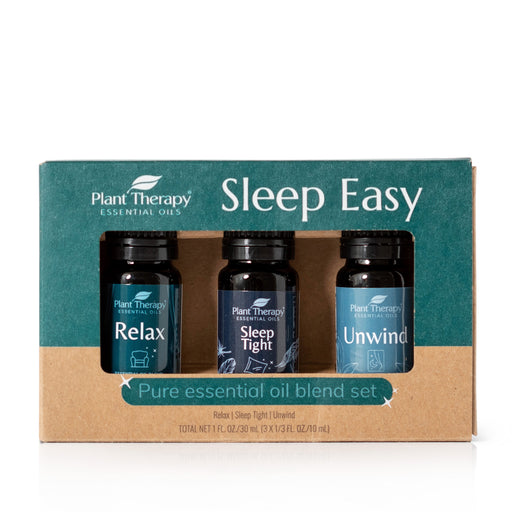 Plant Therapy Sleep Easy Essential Oil Blend Set Essential Oil
