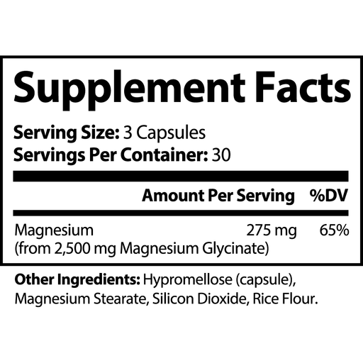 Mr. Lulu Skincare Magnesium Glycinate Sleep Supplement White Smoke SINGLE,2-PACK Save $5