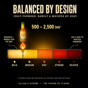 Elijah's Xtreme Pineapple-Mango Habanero Hot Sauce Hot Sauce