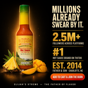 Elijah's Xtreme Pineapple-Mango Habanero Hot Sauce Hot Sauce