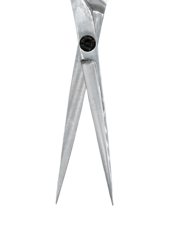 Vip Barber Supply Percu Barber Slim Cut Line Hair Shear Assorted Sizes Cutting Shear White Smoke 5.5'',6'',6.5''