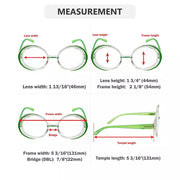 eyekeeper.com Small Frame Round Glasses 4 Pack for Round Face R2005C Eyeglasses