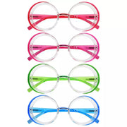 eyekeeper.com Small Frame Round Glasses 4 Pack for Round Face R2005C Eyeglasses
