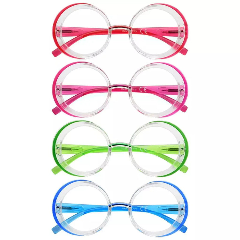 eyekeeper.com Small Frame Round Glasses 4 Pack for Round Face R2005C Eyeglasses