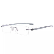 eyekeeper.com Frameless Stylish Reading Glasses Small Lenes R14001-A Eyeglasses