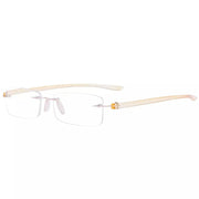 eyekeeper.com Frameless Stylish Reading Glasses Small Lenes R14001-A Eyeglasses