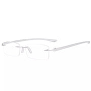 eyekeeper.com Frameless Stylish Reading Glasses Small Lenes R14001-A Eyeglasses