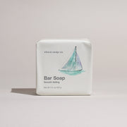 Shore Soap Co. Smooth Sailing Bar Soap Bar Soap Light Gray Single Bar,3 for $24,Travel Size
