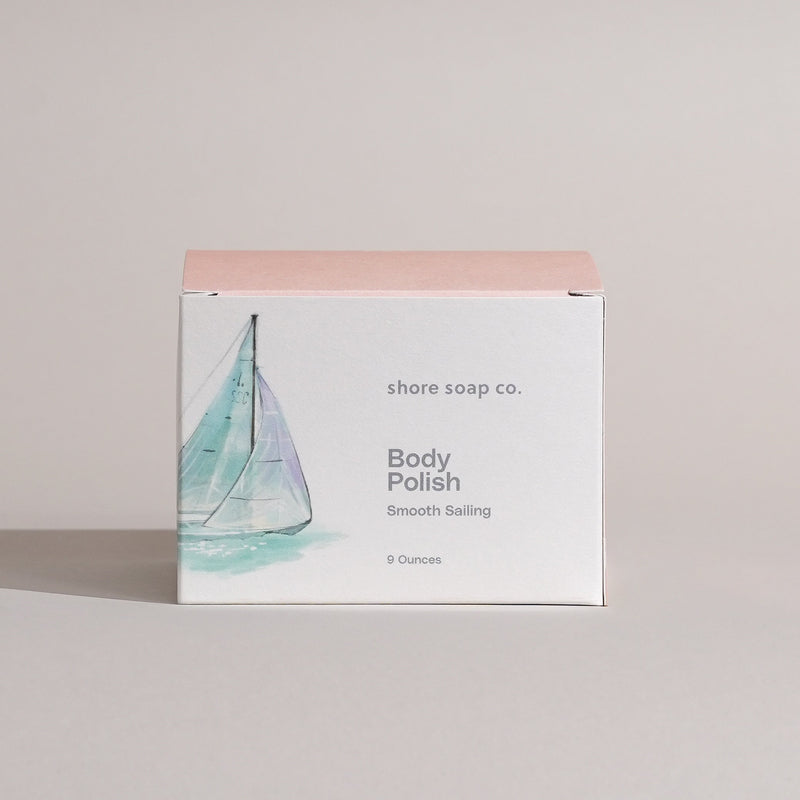 Shore Soap Co. Smooth Sailing Body Polish Body Polish Light Gray