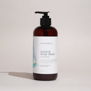 Shore Soap Co. Smooth Sailing Hand & Body Wash (Amber) Liquid Soap Light Gray