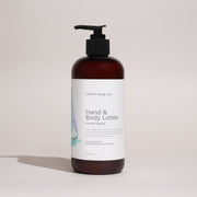 Shore Soap Co. Smooth Sailing Hand & Body Lotion (Amber) Body Lotion Light Gray
