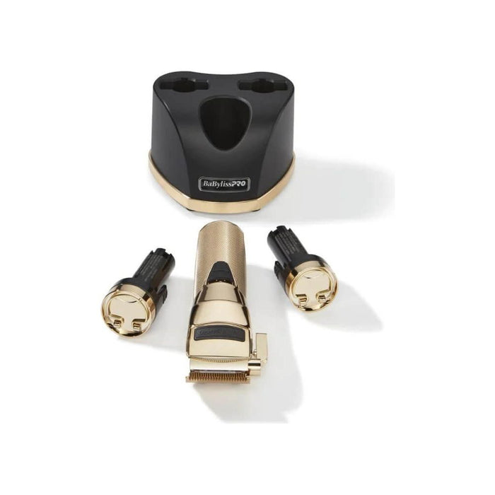 Babylisspro Limited Edition Gold Snapfx Clipper With Snap In/Out Dual Lithium Battery System #Fx890Gi