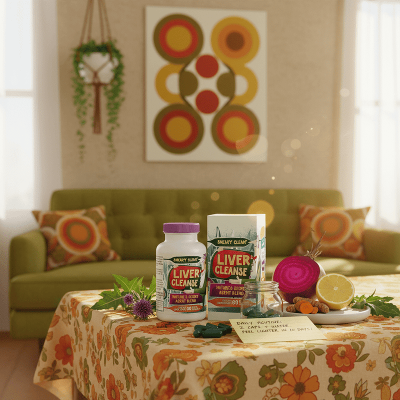 Hippie Farms Premium Liver Cleanse & Reset - Liver Detox, Bile Stimulation, Enzyme Support (AST/ALT) Vitamins & Supplements