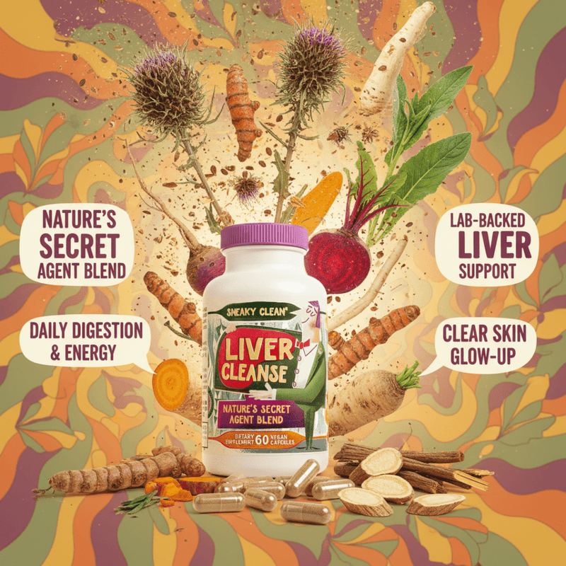 Hippie Farms Premium Liver Cleanse & Reset - Liver Detox, Bile Stimulation, Enzyme Support (AST/ALT) Vitamins & Supplements