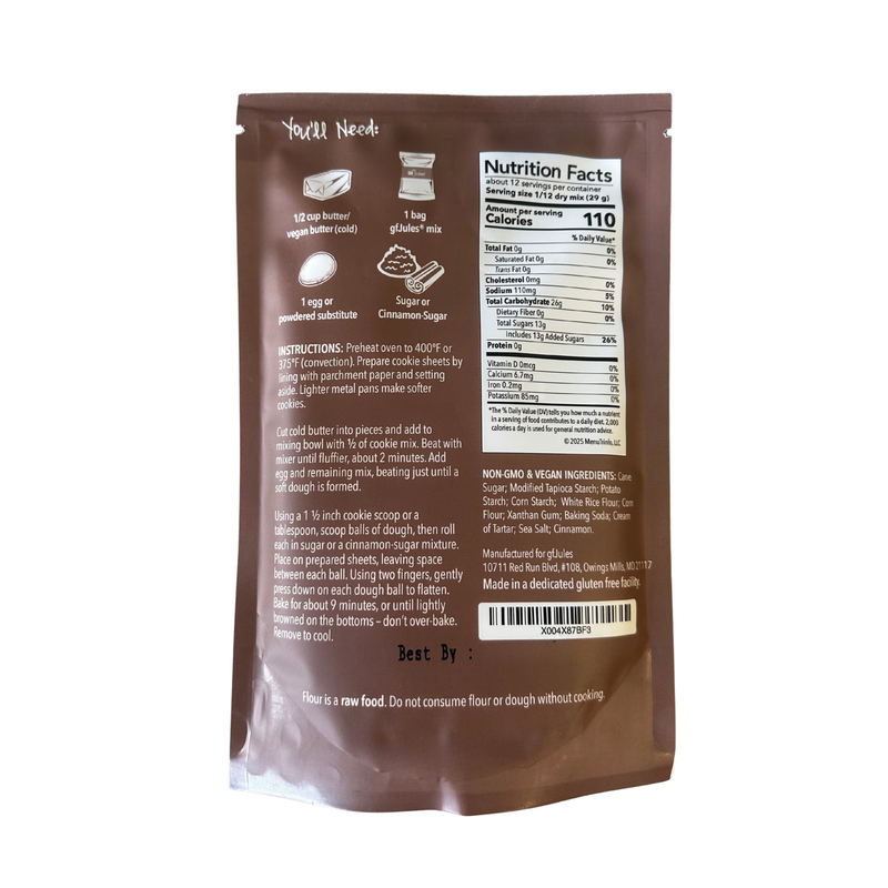 gfJules gfJules Gluten Free Snickerdoodle Mix