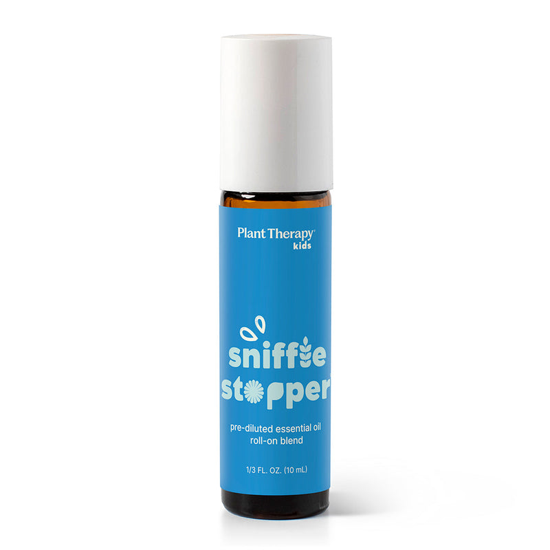 Plant Therapy Sniffle Stopper Essential Oil Pre-Diluted Roll-On Essential Oil
