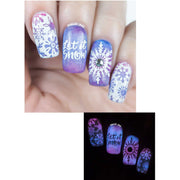 UberChic Beauty Let It Snow Stamping Plate