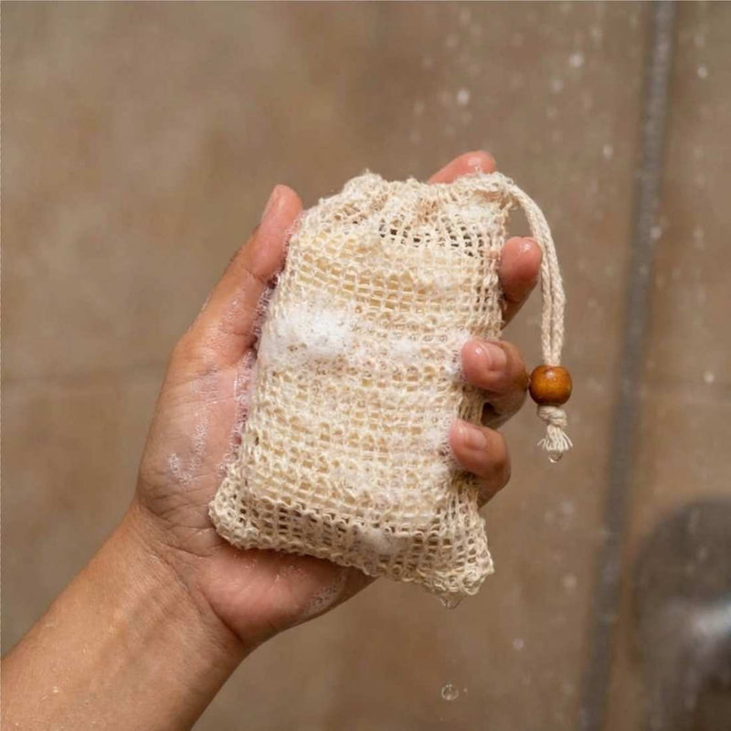 Shave Essentials Soap Saver Bag Shower Sponges, Brushes & Scrubs Dim Gray