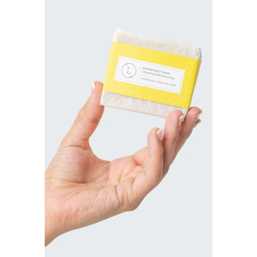 Lizush 2x Natural Handmade Soap Bar, Pink Grapefruit Soap NATURAL SOAP BAR