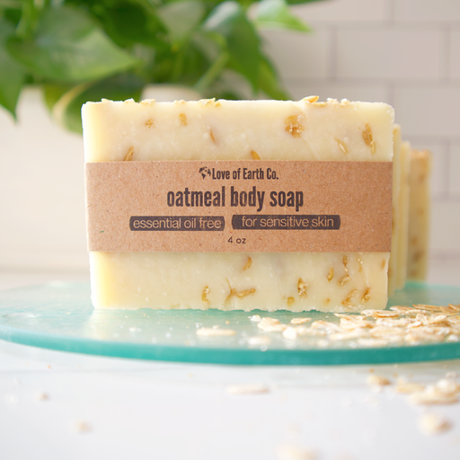 Love of Earth Co. Oatmeal Body Soap (Unscented)