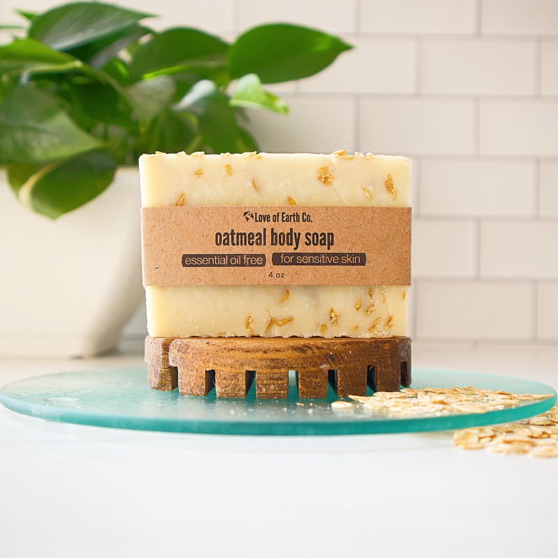 Love of Earth Co. Oatmeal Body Soap (Unscented)