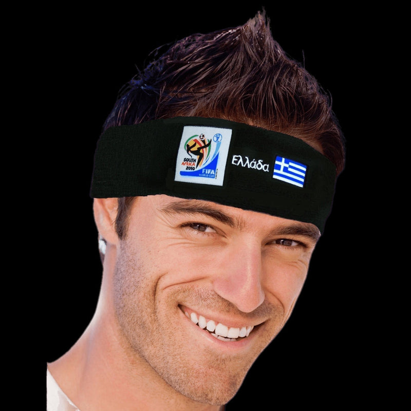 VIP Extensions Collectible Vintage Soccer Headband - Official FIFA GREECE Hair Accessories