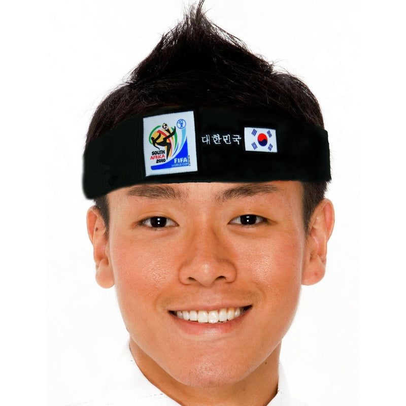 VIP Extensions South Korea World Cup Soccer Headband - Vintage Collectible Official FIFA Licensed Hair Accessories