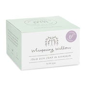 Whispering Willow Lavender Solid Dish Soap in a Ramekin Dish Soap