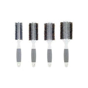 Creative Pro Hair Tools Ceramic Barrel Round Boar Bristle Hair Brush for Thick Hair Hair Brush