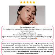 gymsegbë Snail Mucin 98 Power Bomb Essence Anti-Aging Facial White Smoke 1 Bottle,2 Bottles Save $0.99,3 Bottles Save $2.98,4 Bottles Save $4.97