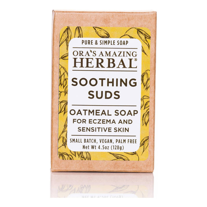 Ora'S Amazing Herbal - Soothing Suds Oatmeal Soap For Eczema & Sensitive Skin