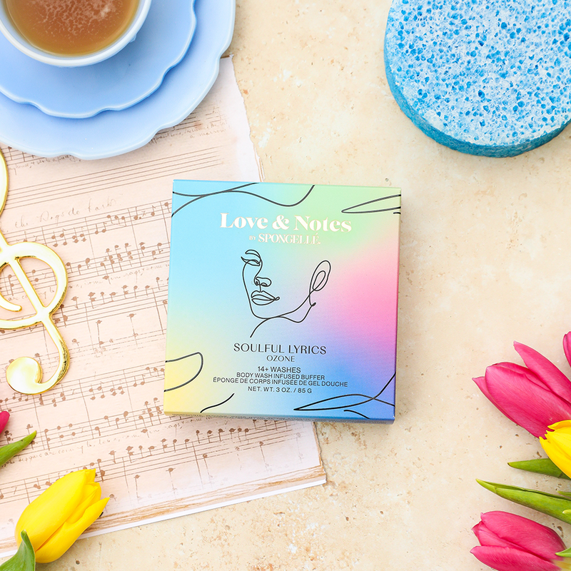 Spongellé Soulful Lyrics | Love & Notes Body Buffer Body Wash Infused Buffer