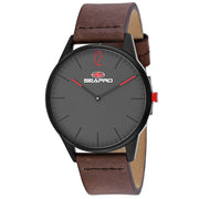 Bids.com Seapro Men's Black hole Watches