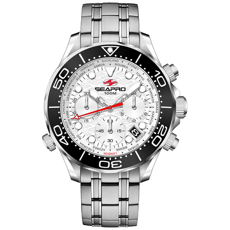 Bids.com Seapro Men's Mondial Timer Watches