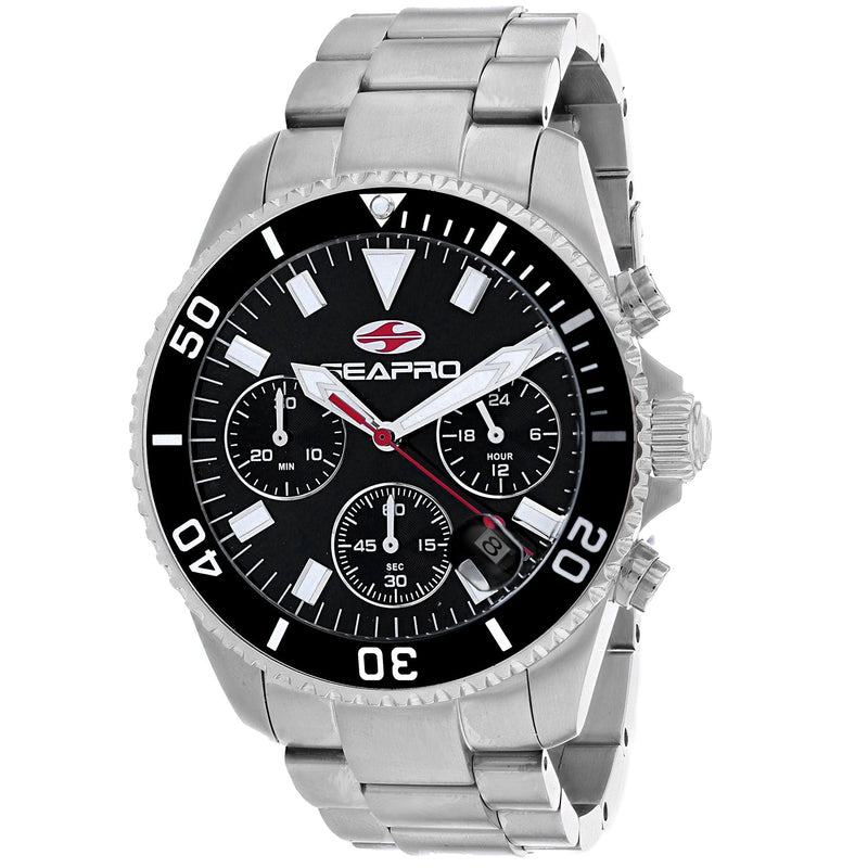 Bids.com Seapro Men's Scuba 200 Chrono Watches