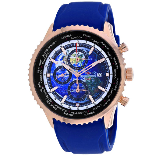 Bids.com Seapro Men's Meridian World Timer GMT Watches
