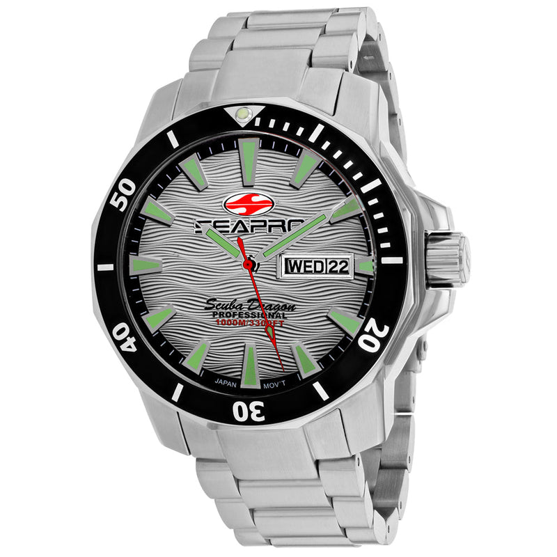 Bids.com Seapro Men's Scuba Dragon Diver Limited Edition 1000 Meters Watches