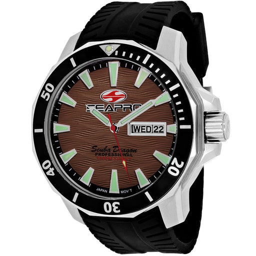 Bids.com Seapro Men's Scuba Dragon Diver Limited Edition 1000 Meters Watches