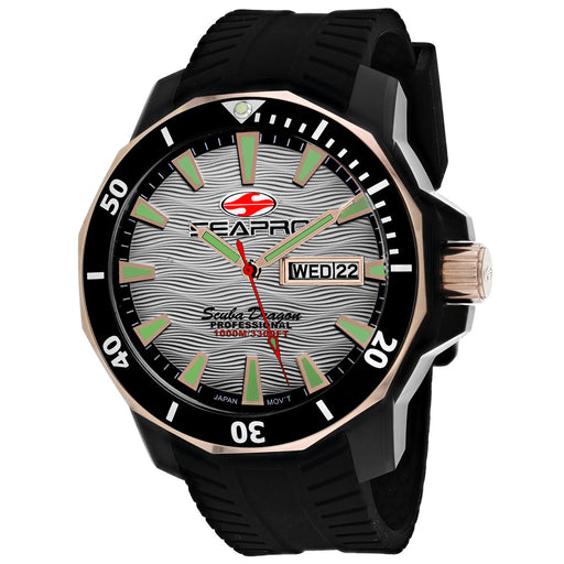 Bids.com Seapro Men's Scuba Dragon Diver Limited Edition 1000 Meters Watches