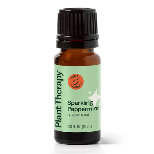 Plant Therapy Sparkling Peppermint Laundry Essential Oil Blend Household